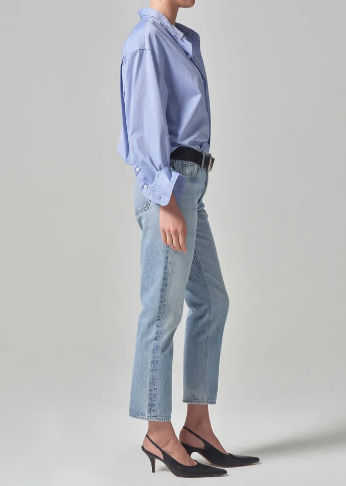 Women Jeans Citizens Of Humanity Isla Low Rise Straight In Spector
