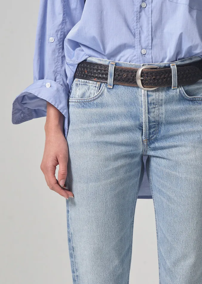 Women Jeans Citizens Of Humanity Isla Low Rise Straight In Spector