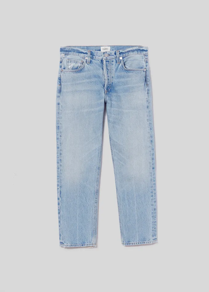 Women Jeans Citizens Of Humanity Isla Low Rise Straight In Spector
