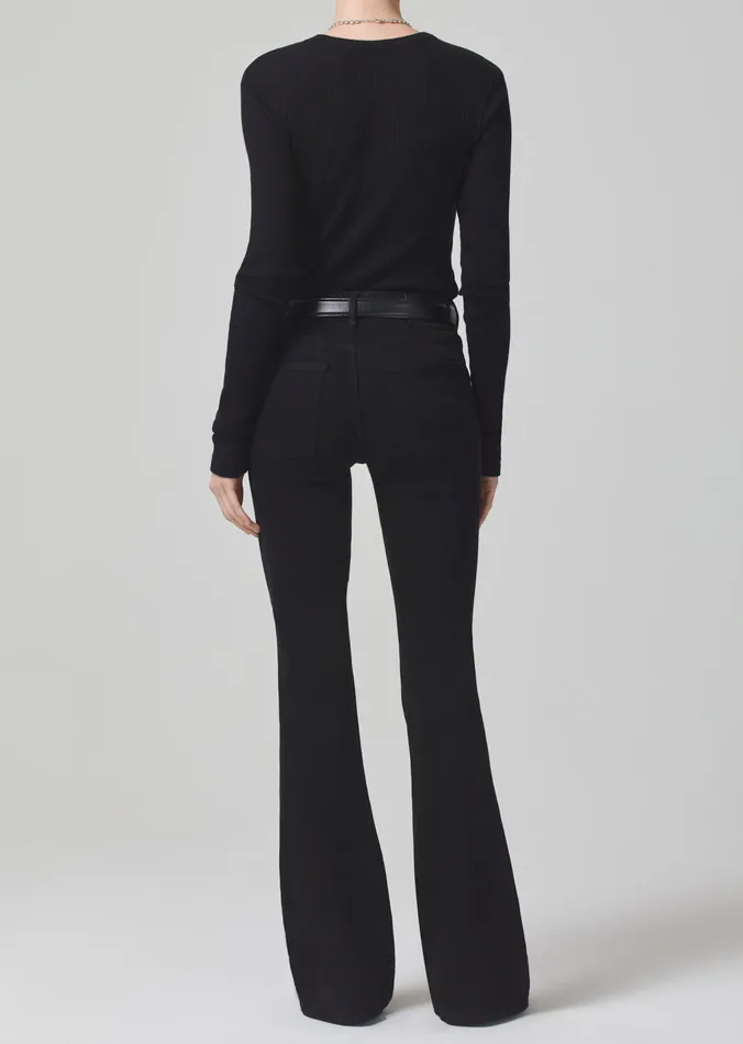 Women Jeans Citizens Of Humanity Isola Flare 32034 In Plush Black