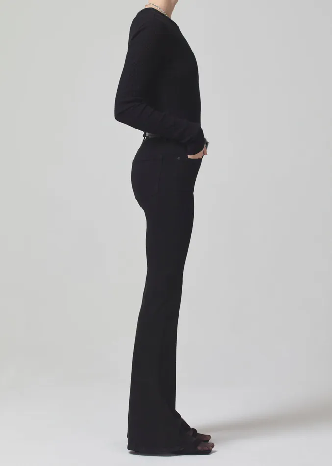 Women Jeans Citizens Of Humanity Isola Flare 32034 In Plush Black