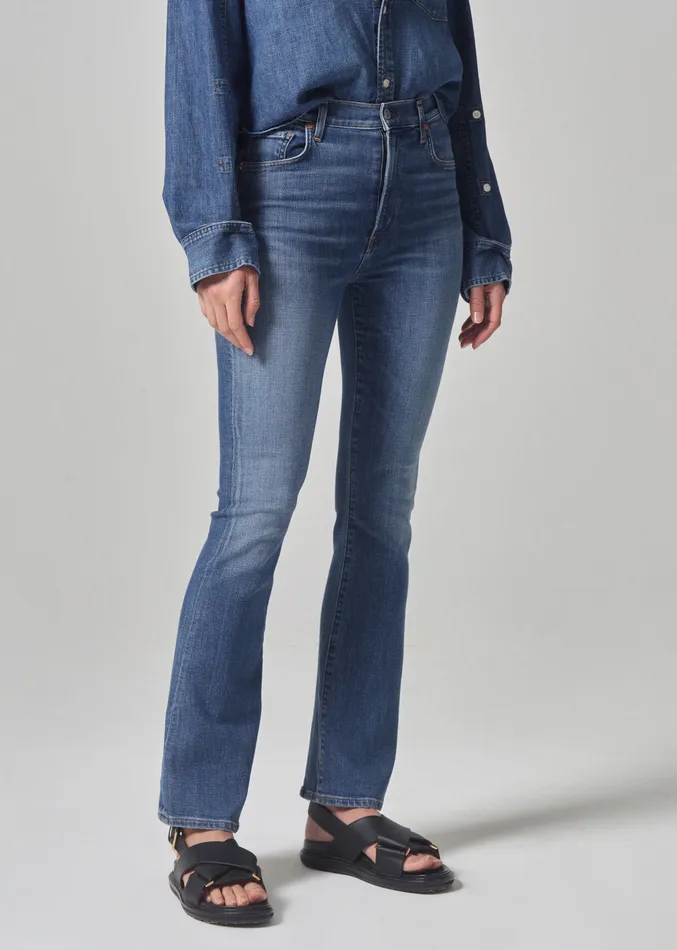 Women Jeans Citizens Of Humanity Lilah High Rise Bootcut 30034 In Lawless