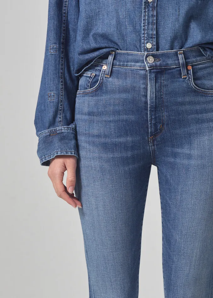 Women Jeans Citizens Of Humanity Lilah High Rise Bootcut 30034 In Lawless