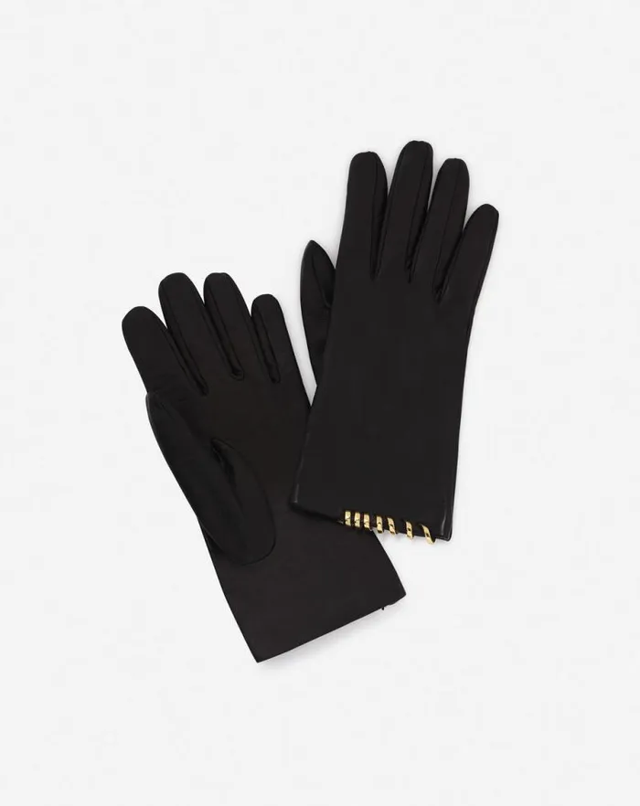 Women Lanvin Gloves Melodie By Lanvin Leather Gloves Black Women Lanvin Gloves Melodie By Lanvin Leather Gloves Black