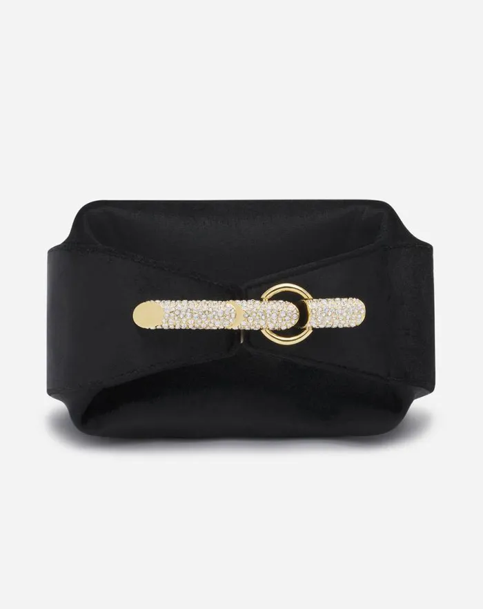 Women Lanvin Mini Bags and Clutches Haute Squence Velvet Clutch Bag Black Women Lanvin Mini Bags and Clutches Haute Squence Velvet Clutch Bag Black