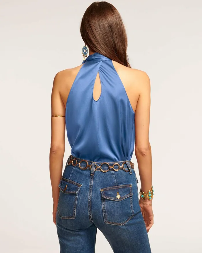 Women Lori High Neck Tank Top Sandstone Ramy Brook Tops Women Lori High Neck Tank Top Sandstone Ramy Brook Tops