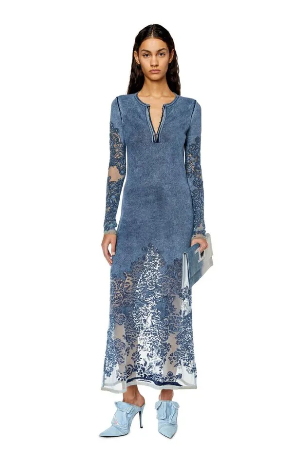 Women MAnya Blue Diesel Dresses And Jumpsuits Women MAnya Blue Diesel Dresses And Jumpsuits