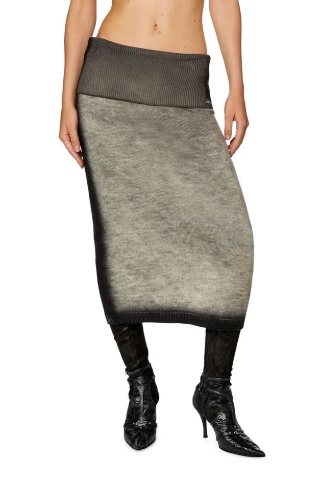 Women MArilouA Grey Diesel Skirts