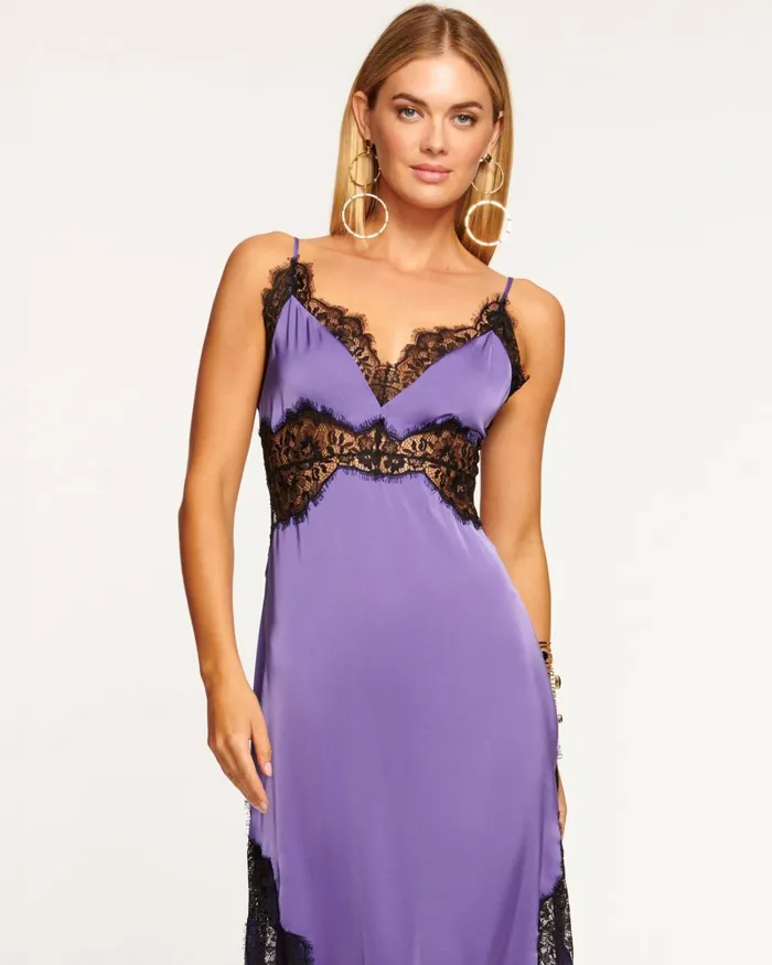 Women Maren Slip Midi Dress Bright Amethyst Ramy Brook Dresses Women Maren Slip Midi Dress Bright Amethyst Ramy Brook Dresses