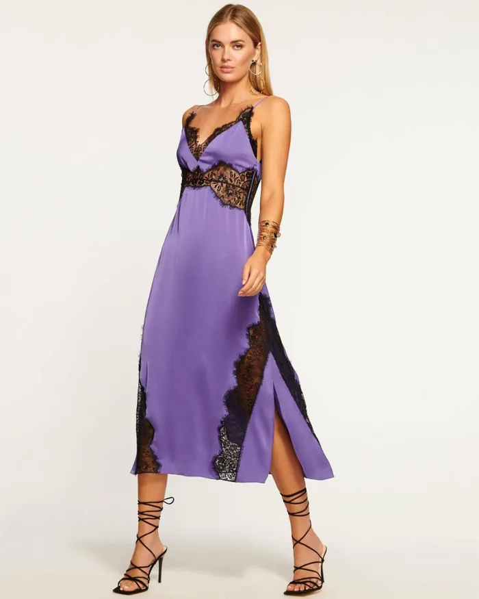 Women Maren Slip Midi Dress Bright Amethyst Ramy Brook Dresses Women Maren Slip Midi Dress Bright Amethyst Ramy Brook Dresses