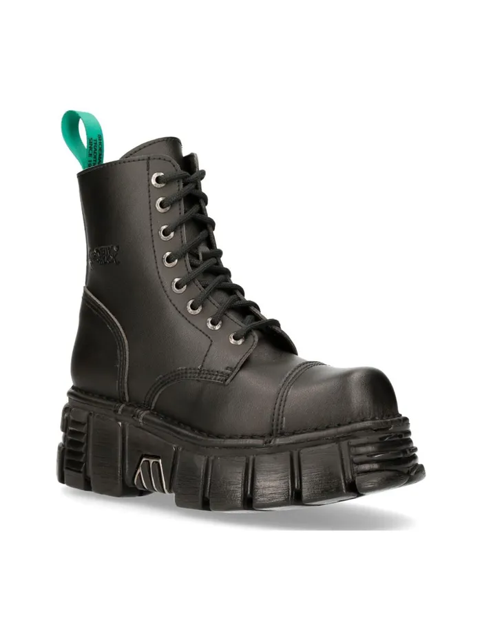 WomenMen Ankle Boot Metallic MMili083cV1 New Rock Boots WomenMen Ankle Boot Metallic MMili083cV1 New Rock Boots
