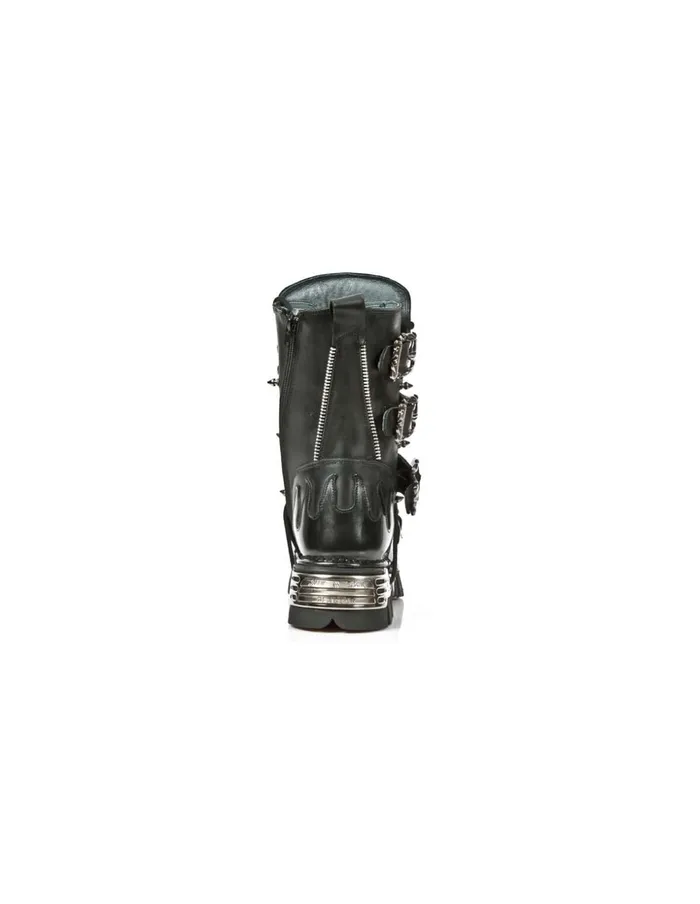 WomenMen Boot Metallic M1007C1 New Rock Boots WomenMen Boot Metallic M1007C1 New Rock Boots
