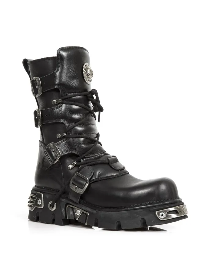 WomenMen Boot Metallic M373C400 New Rock Boots WomenMen Boot Metallic M373C400 New Rock Boots