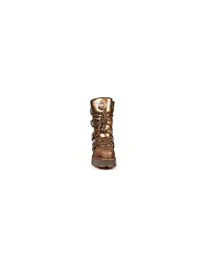 WomenMen Boot Metallic M373C44 New Rock Boots WomenMen Boot Metallic M373C44 New Rock Boots