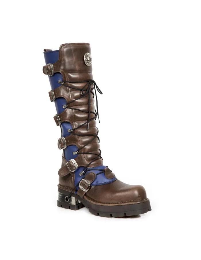 WomenMen High Boot Metallic M272Cz26 New Rock High Boots WomenMen High Boot Metallic M272Cz26 New Rock High Boots
