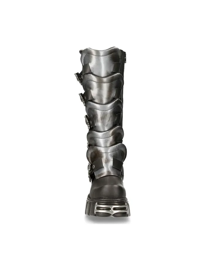 WomenMen High Boot Metallic M738S1 New Rock High Boots WomenMen High Boot Metallic M738S1 New Rock High Boots