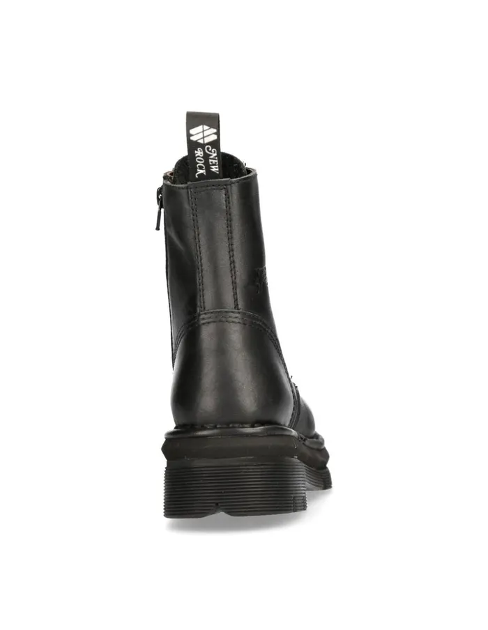 WomenMen Metallic MMili084cC12 New Rock Boots WomenMen Metallic MMili084cC12 New Rock Boots