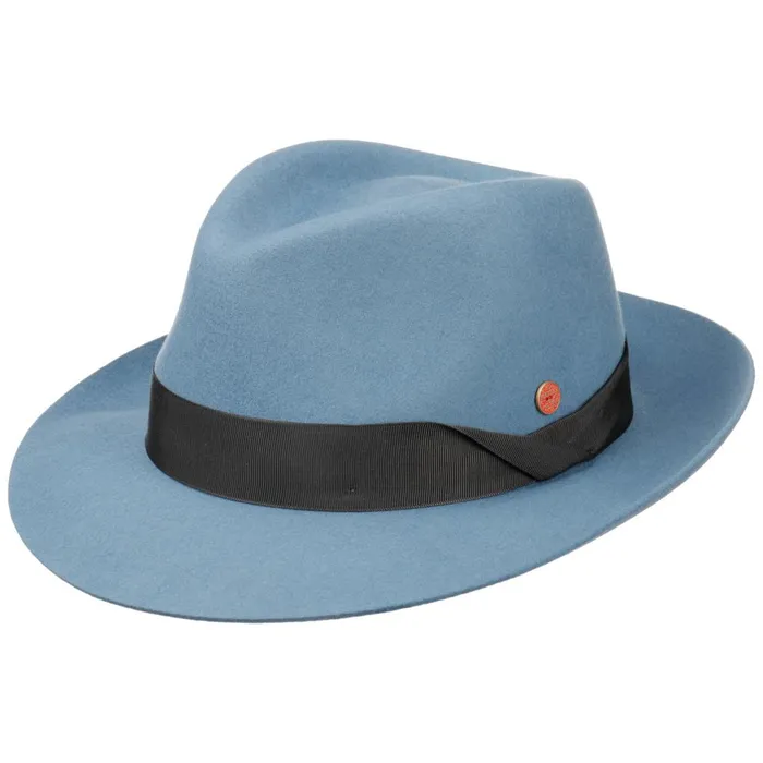 WomenMen Pork Pie Hats Mayser Samuel Wollhut Lilac WomenMen Pork Pie Hats Mayser Samuel Wollhut Lilac