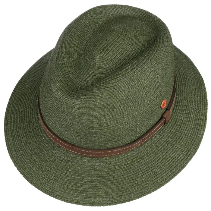 WomenMen Straw Hats Mayser Mathis Raffia Hat With UV Protection Brown WomenMen Straw Hats Mayser Mathis Raffia Hat With UV Protection Brown