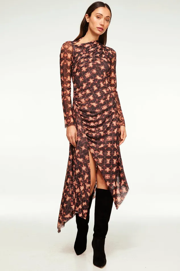 Women MISA Los Angeles Dresses MARINA DRESS Angel Glow