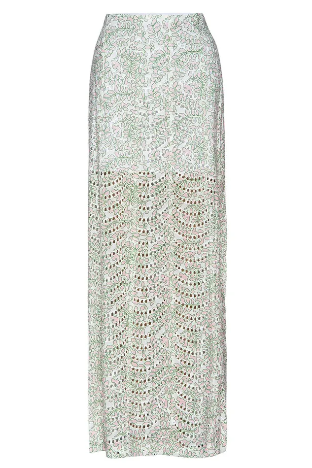 Women MISA Los Angeles Skirts and Shorts ANTONELLA SKIRT Dewdrop Eyelet