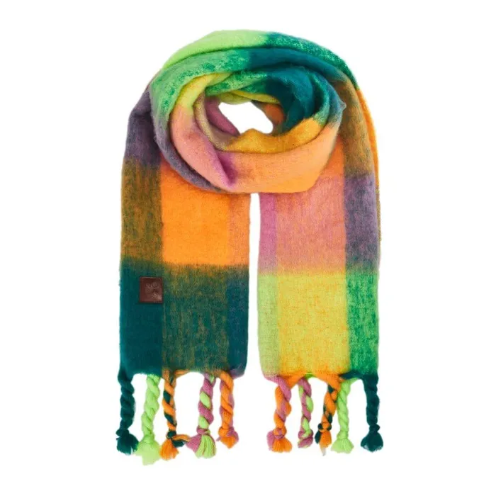 Women Moda In Pelle Scarves Jeylinascarf Multi Textile Women Moda In Pelle Scarves Jeylinascarf Multi Textile