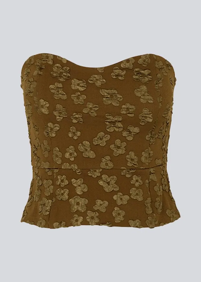 Women Modstrm Tops AtiraMD Crop Top Dark Forest Women Modstrm Tops AtiraMD Crop Top Dark Forest