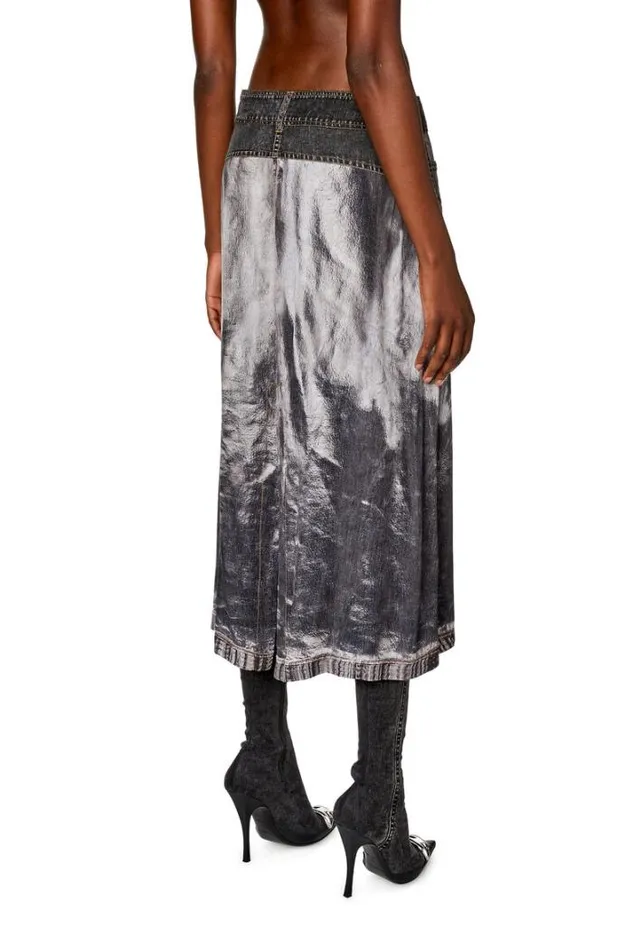 Women OYinDen Greyblack Diesel Skirts