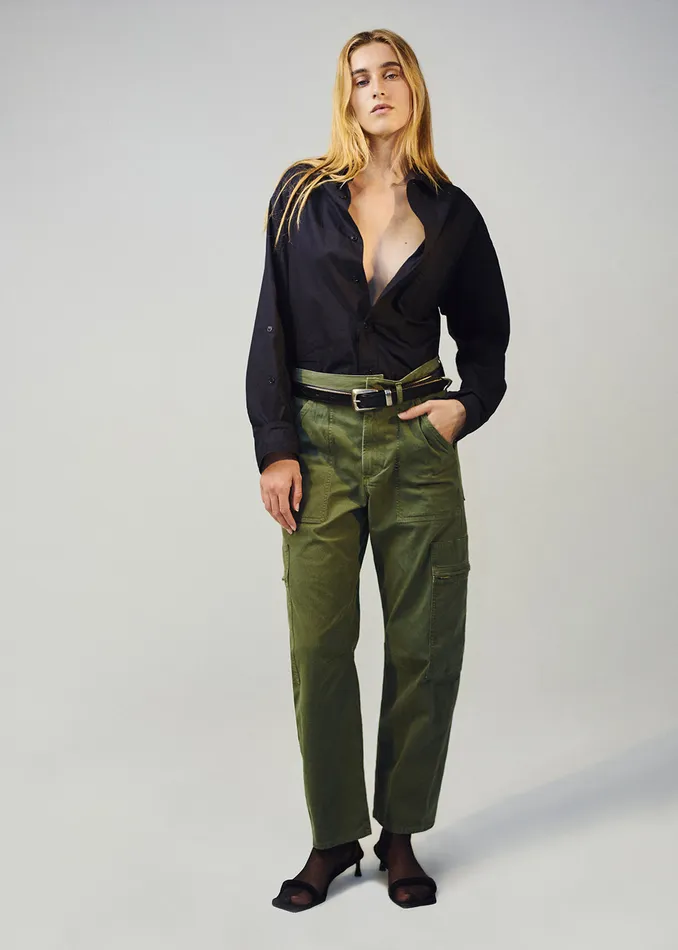 Women Pants Citizens Of Humanity Marcelle Low Slung Easy Cargo In Surplus