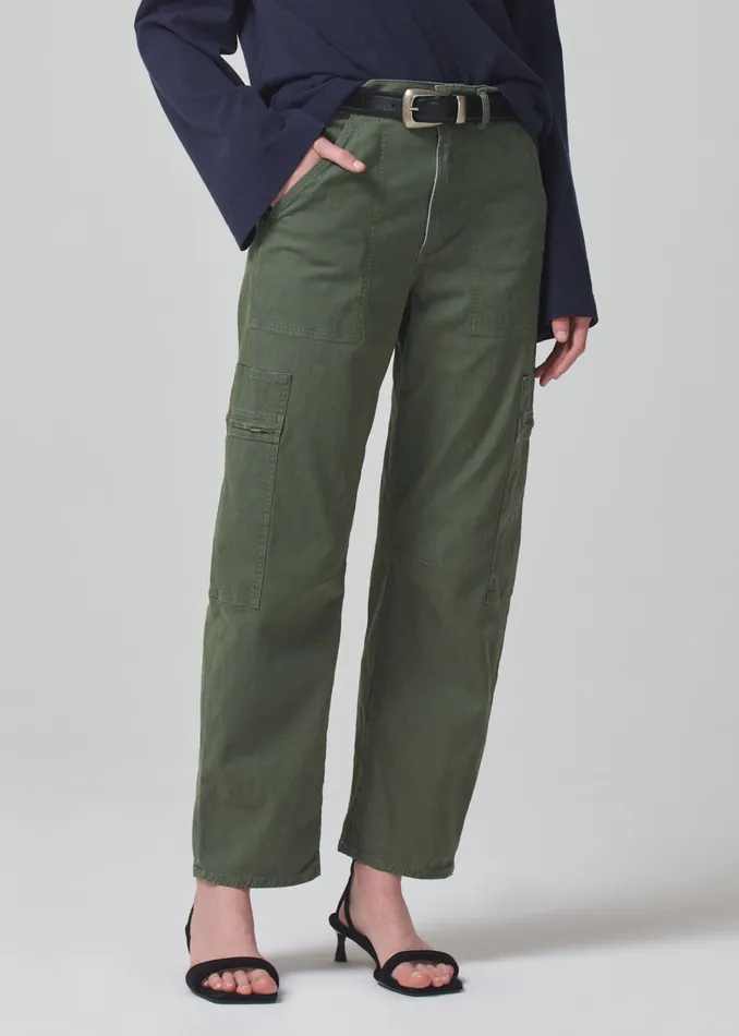 Women Pants Citizens Of Humanity Marcelle Low Slung Easy Cargo In Surplus