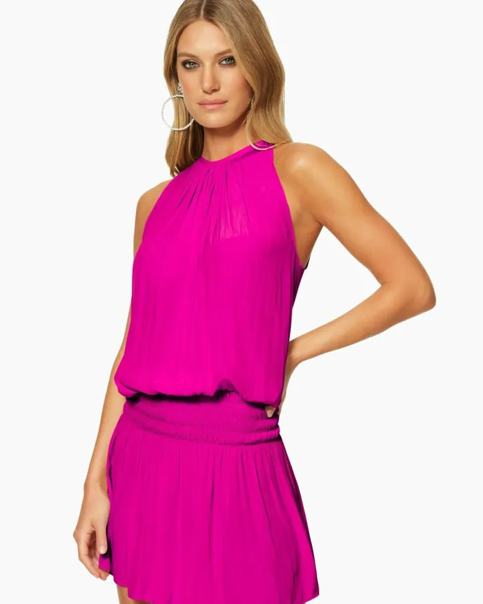 Women Paris Sleeveless Mini Dress Black Ramy Brook Dresses