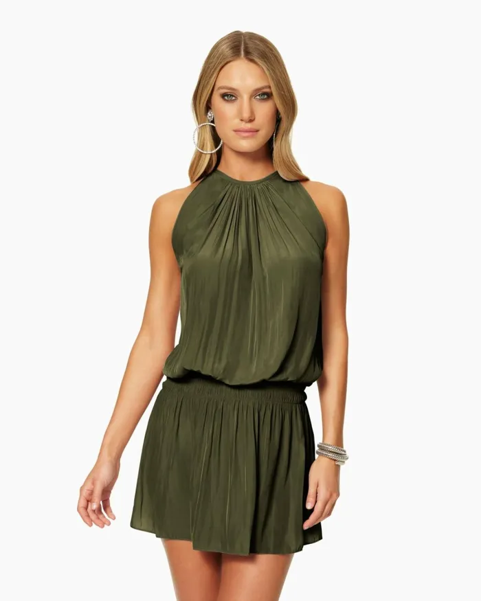 Women Paris Sleeveless Mini Dress Black Ramy Brook Dresses