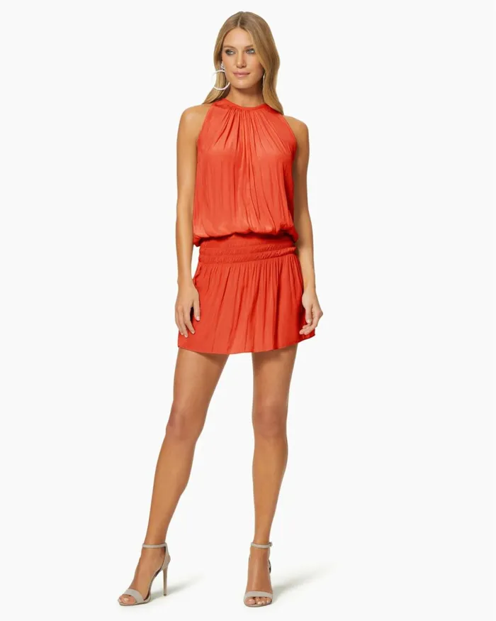 Women Paris Sleeveless Mini Dress Black Ramy Brook Dresses