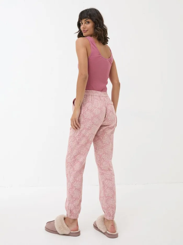 Women Pyjamas and Nightwear Fat Face Cora Pink Floral 100 Cotton Pyjama Bottoms Women Pyjamas and Nightwear Fat Face Cora Pink Floral 100 Cotton Pyjama Bottoms