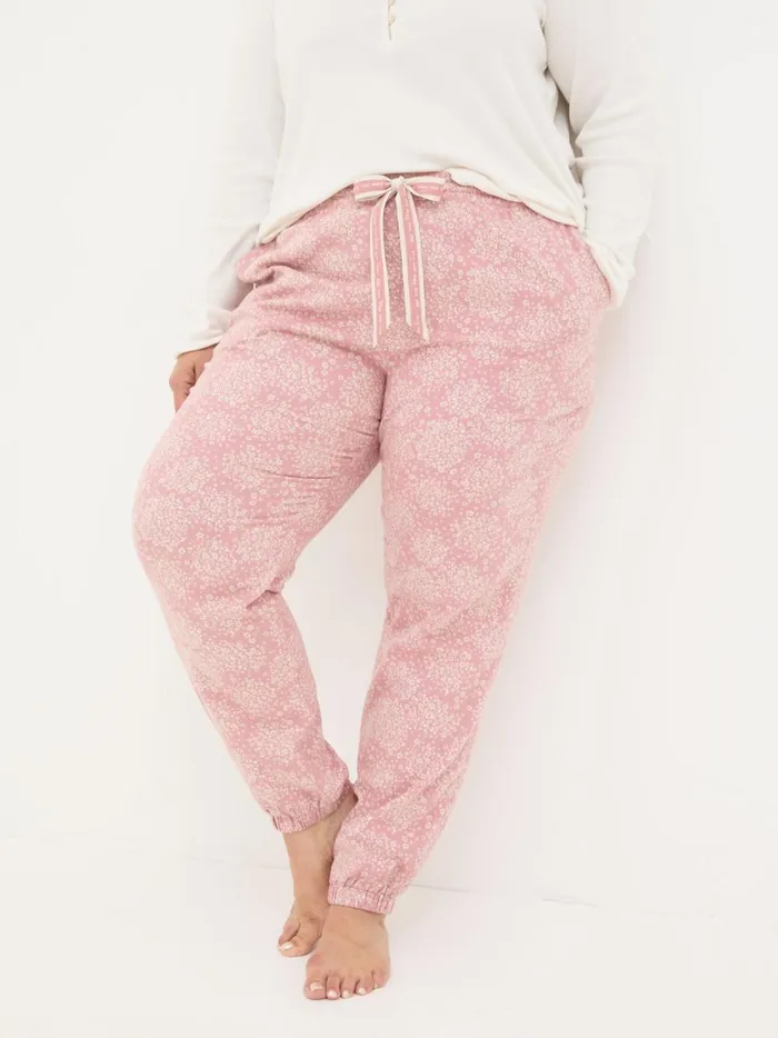Women Pyjamas and Nightwear Fat Face Cora Pink Floral 100 Cotton Pyjama Bottoms Women Pyjamas and Nightwear Fat Face Cora Pink Floral 100 Cotton Pyjama Bottoms