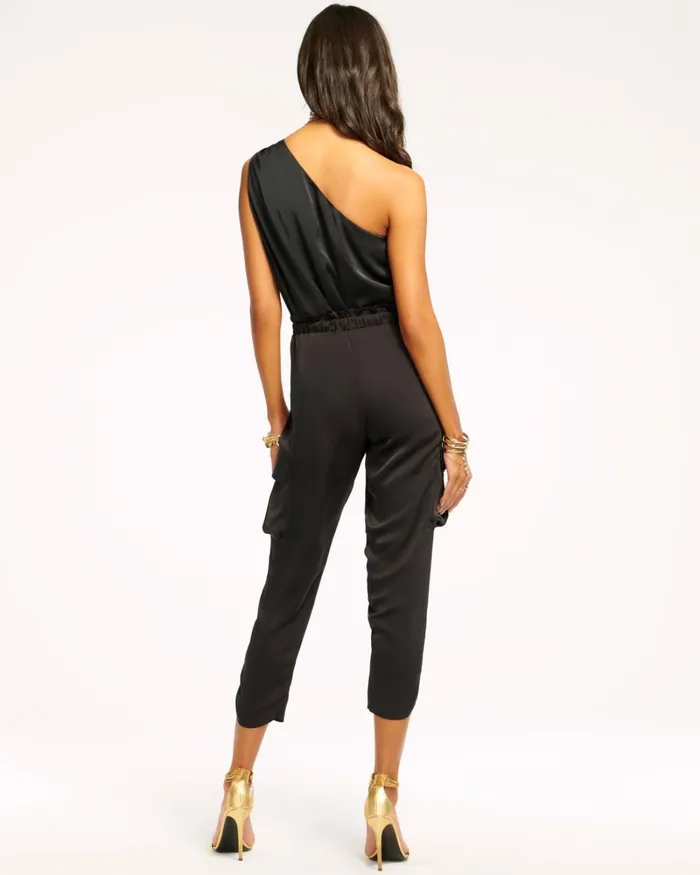Women Satin Pocket Allyn Pant Black Ramy Brook Pants Women Satin Pocket Allyn Pant Black Ramy Brook Pants