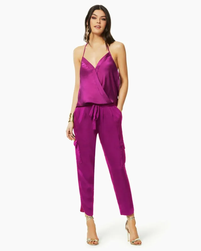 Women Satin Pocket Allyn Pant Black Ramy Brook Pants Women Satin Pocket Allyn Pant Black Ramy Brook Pants