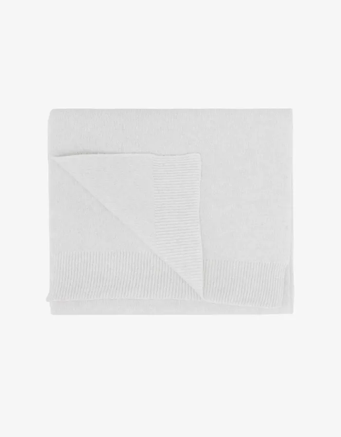 Women Scarves Colorful Standard Merino Wool Scarf Limestone Grey