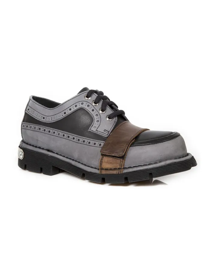 Women Shoe Metallic MMili132C2 New Rock Military Women Shoe Metallic MMili132C2 New Rock Military