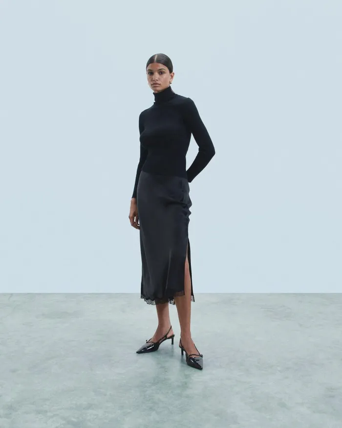 Women Skirts From Future Midi Skirt Navy
