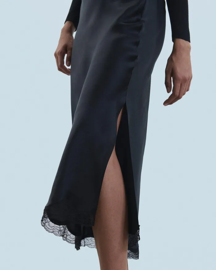Women Skirts From Future Midi Skirt Navy