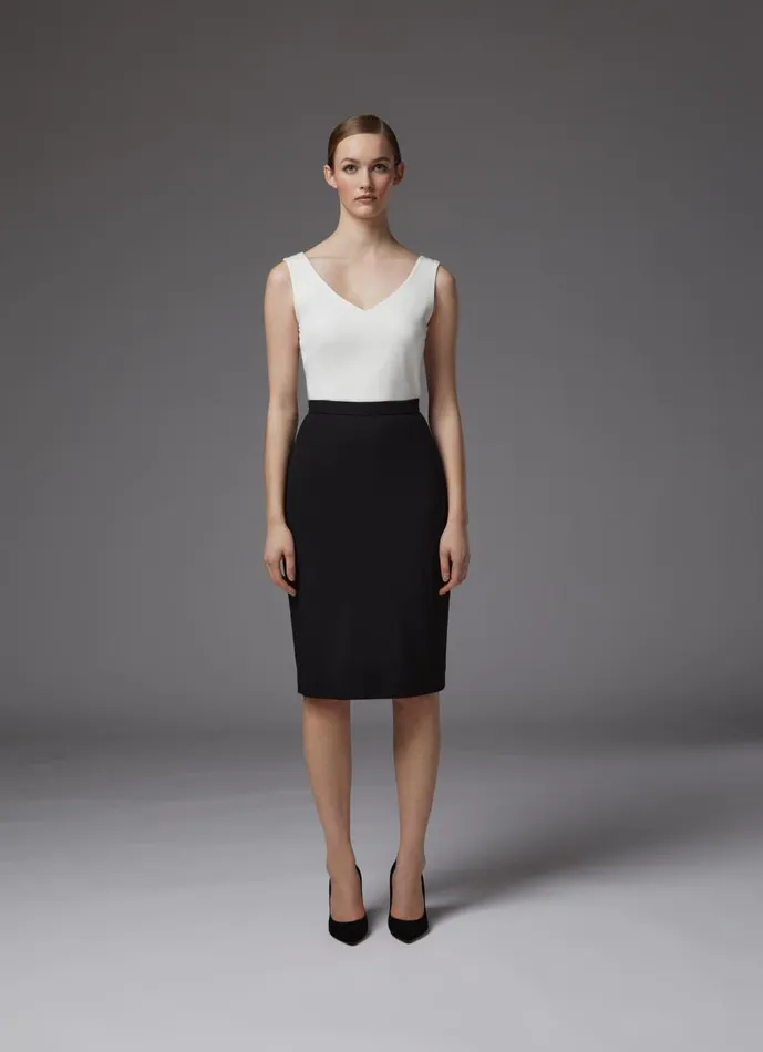 Women Skirts LKBennett Nina Black Pencil Skirt Black