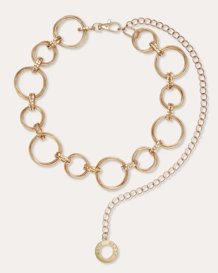 Women Tilly Chain Belt Silver Ramy Brook Belts