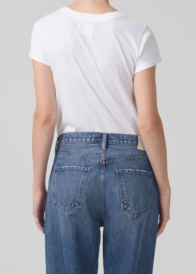 Women Tops Citizens Of Humanity Juliette Slim TShirt In White