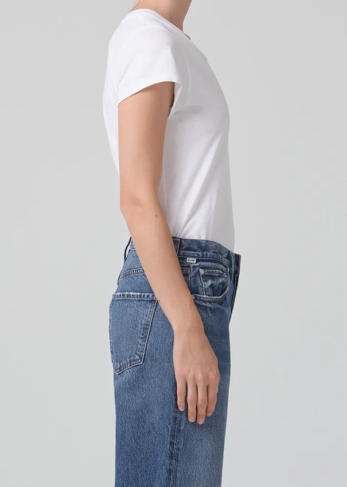 Women Tops Citizens Of Humanity Juliette Slim TShirt In White