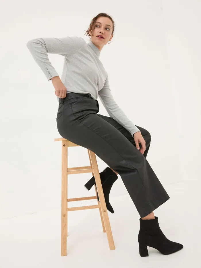 Women Trousers and Leggings Fat Face Black Keswick Coat Trousers Women Trousers and Leggings Fat Face Black Keswick Coat Trousers
