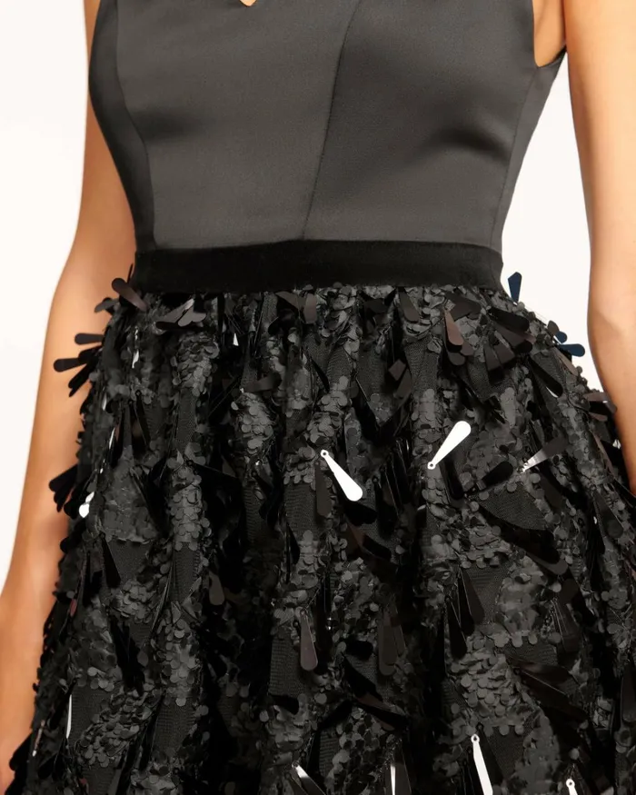 Women Vera Sequin Mini Dress Black Sequin Ramy Brook Dresses Women Vera Sequin Mini Dress Black Sequin Ramy Brook Dresses