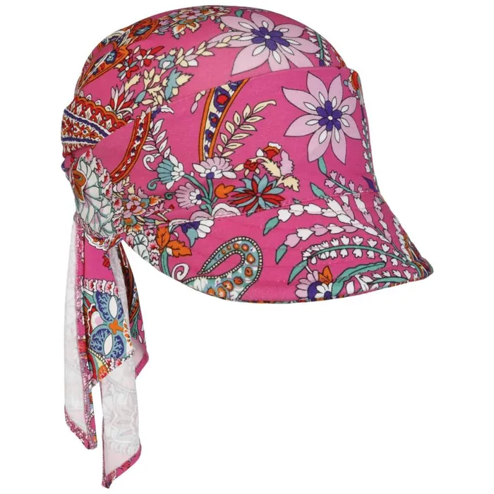 Women Visors Mayser Emma Jersey Bandana Cap Blue Women Visors Mayser Emma Jersey Bandana Cap Blue