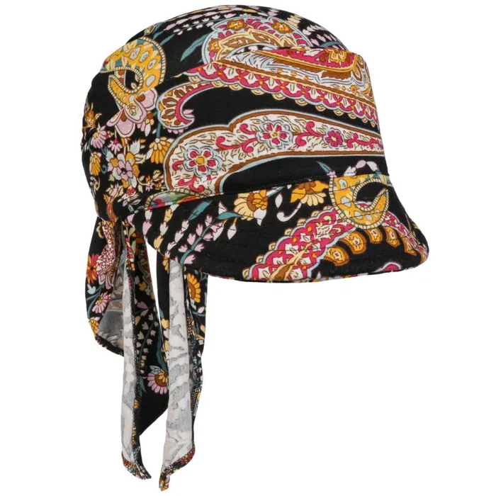 Women Visors Mayser Emma Jersey Bandana Cap Blue Women Visors Mayser Emma Jersey Bandana Cap Blue