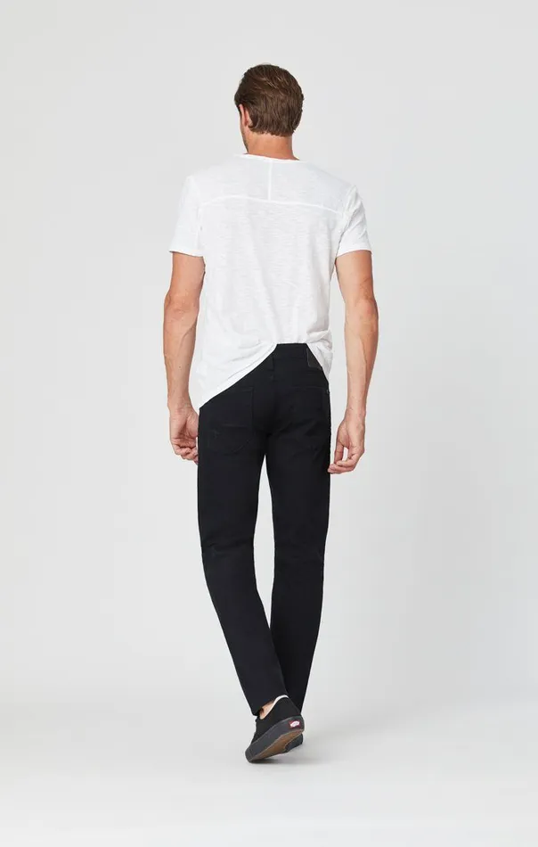 Zach Straight Leg In Black Williamsburg Men Mavi Jeans Denim